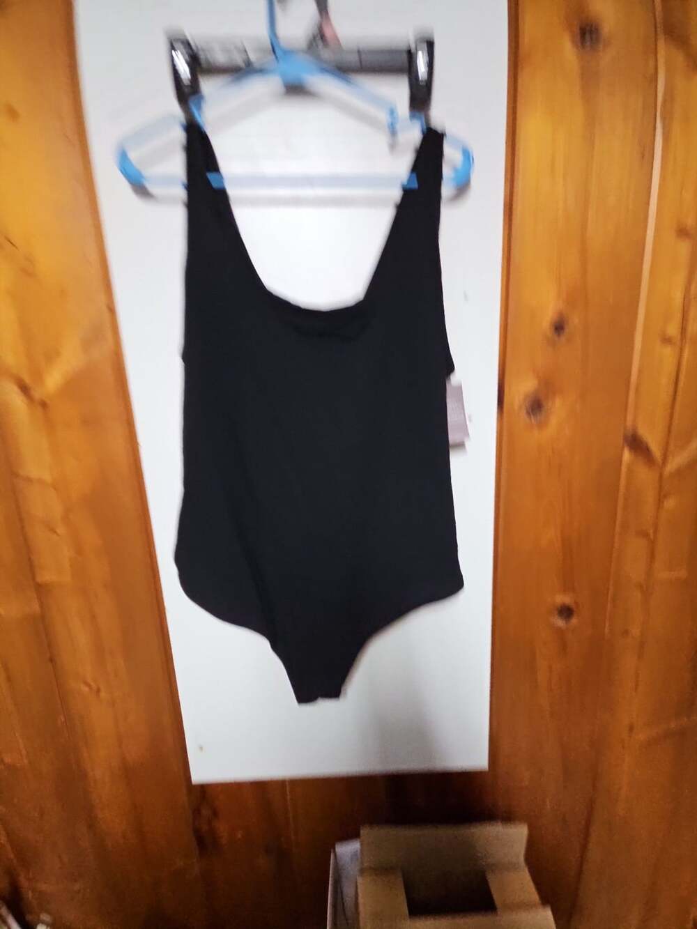 Auden 1 Piece Size 2X Black Bodysuit